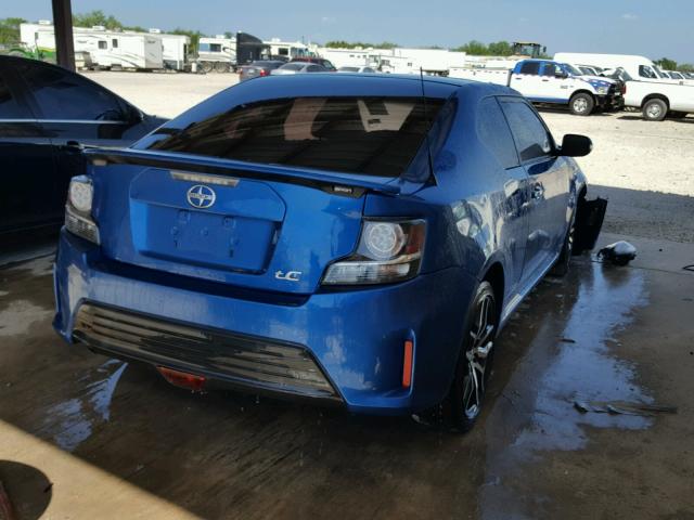 JTKJF5C79F3090158 - 2015 TOYOTA SCION TC 蓝色 照片 4