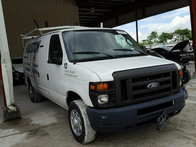 1FTNE1EWXCDB16832 - 2012 FORD ECONOLINE WHITE photo 1