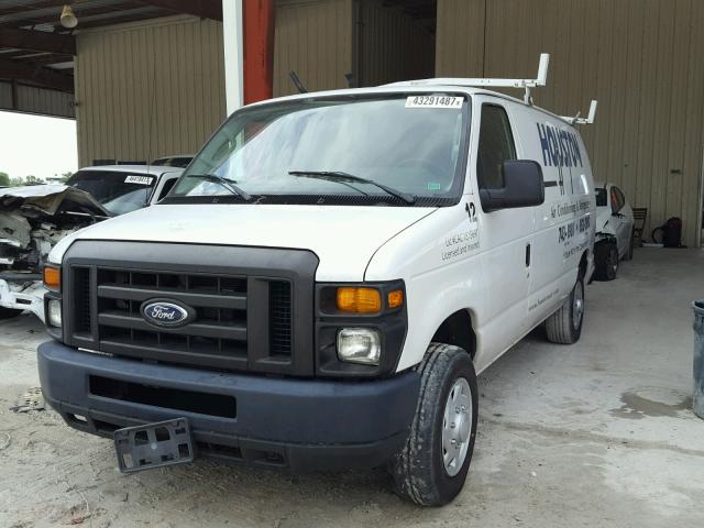 1FTNE1EWXCDB16832 - 2012 FORD ECONOLINE WHITE photo 2