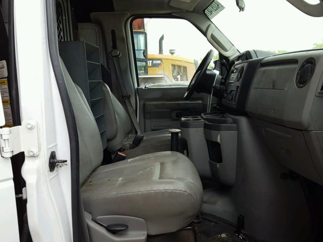 1FTNE1EWXCDB16832 - 2012 FORD ECONOLINE WHITE photo 5