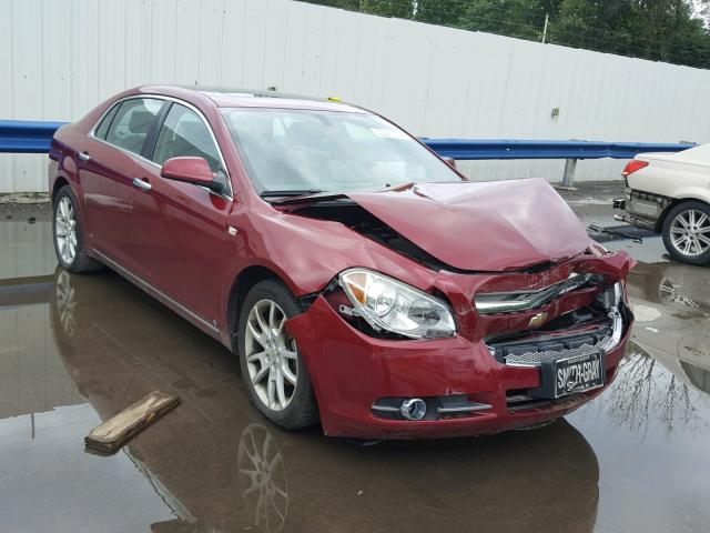1G1ZK57788F208369 - 2008 CHEVROLET MALIBU LTZ 栗色 照片 1