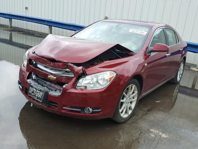 1G1ZK57788F208369 - 2008 CHEVROLET MALIBU LTZ 栗色 照片 2