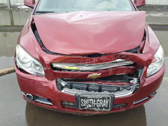 1G1ZK57788F208369 - 2008 CHEVROLET MALIBU LTZ 栗色 照片 7