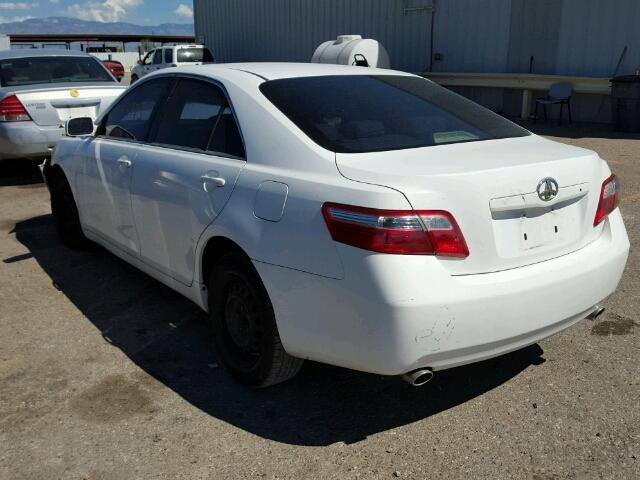 4T1BK46KX7U522152 - 2007 TOYOTA CAMRY NEW WHITE photo 3