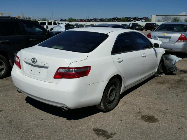 4T1BK46KX7U522152 - 2007 TOYOTA CAMRY NEW WHITE photo 4