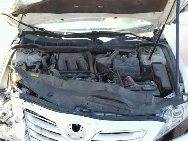 4T1BK46KX7U522152 - 2007 TOYOTA CAMRY NEW WHITE photo 7