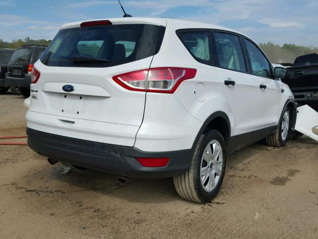 1FMCU0F76DUD84172 - 2013 FORD ESCAPE S WHITE photo 4