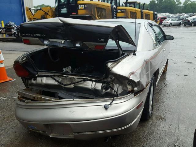 2G1WW12M8W9236997 - 1998 CHEVROLET MONTE CARL ნაცრისფერი ფოტო 4