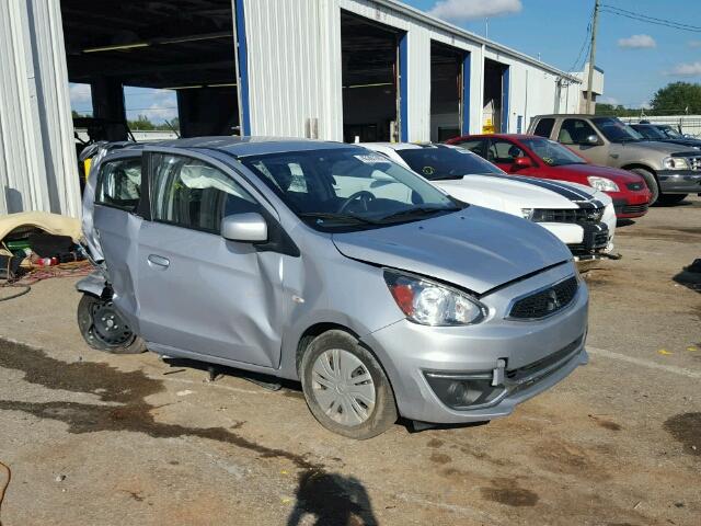 ML32A3HJ5HH007708 - 2017 MITSUBISHI MIRAGE ES SILVER photo 1