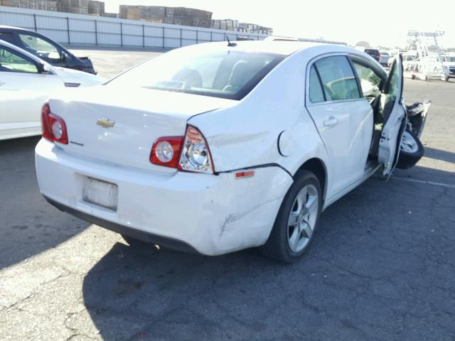 1G1ZB5E13BF371629 - 2011 CHEVROLET MALIBU LS WHITE photo 4