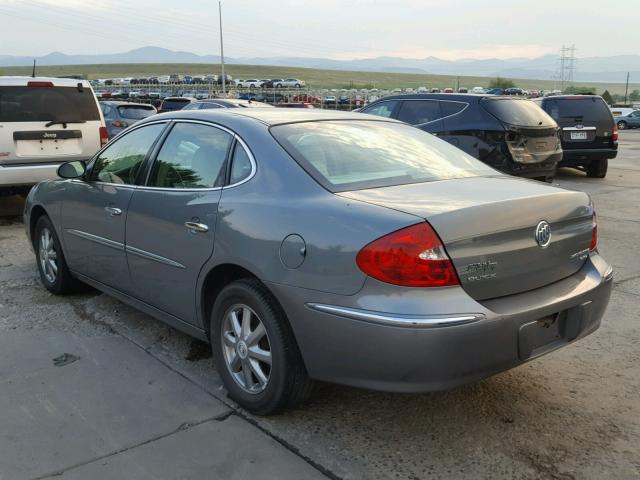 2G4WD582X81129702 - 2008 BUICK LACROSSE C GRAY photo 3