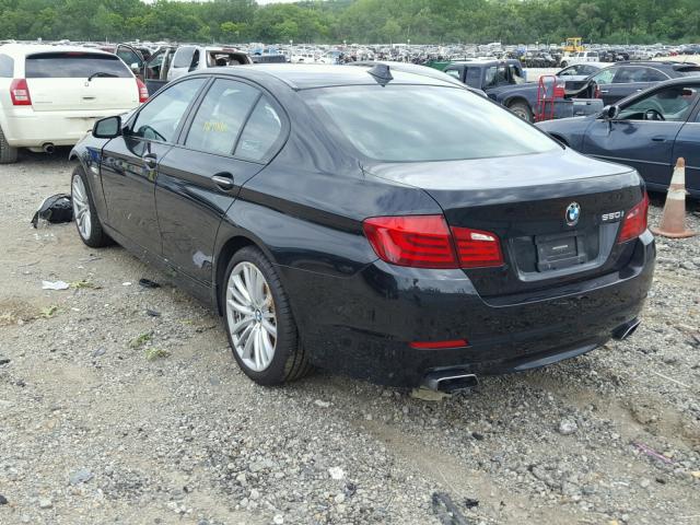 WBAFU9C59BC785157 - 2011 BMW 550 XI BLACK photo 3