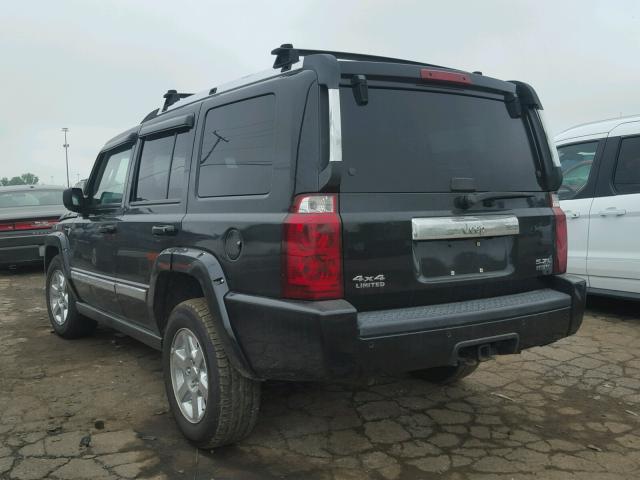 1J8HG582X6C293505 - 2006 JEEP COMMANDER შავი ფოტო 3
