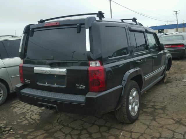 1J8HG582X6C293505 - 2006 JEEP COMMANDER შავი ფოტო 4