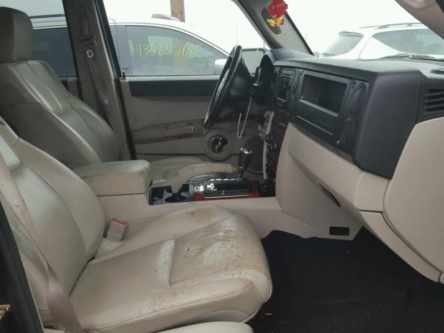 1J8HG582X6C293505 - 2006 JEEP COMMANDER შავი ფოტო 5