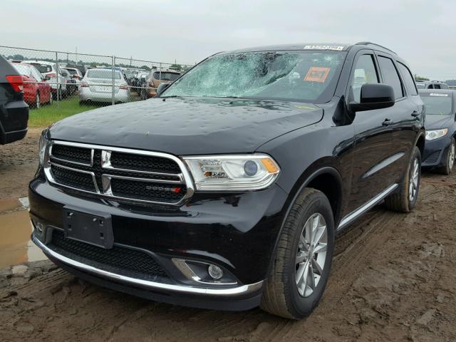 1C4RDJAGXHC781102 - 2017 DODGE DURANGO SX BLACK photo 2