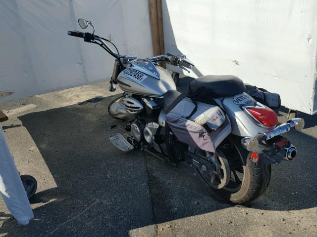 JYAVN01E7CA013176 - 2012 YAMAHA XVS950 A SILVER photo 3