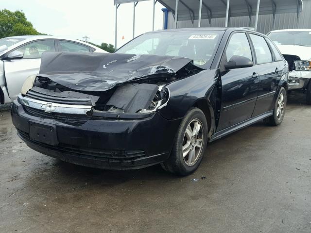 1G1ZT64884F144473 - 2004 CHEVROLET MALIBU MAX შავი ფოტო 2