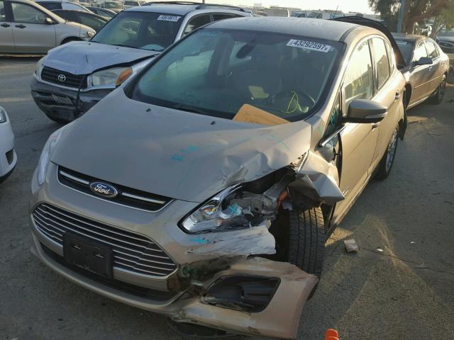 1FADP5CU5FL100665 - 2015 FORD C-MAX PREM TAN photo 2