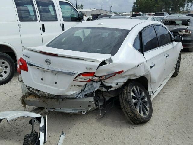 3N1AB7AP2GY270434 - 2016 NISSAN SENTRA S WHITE photo 4