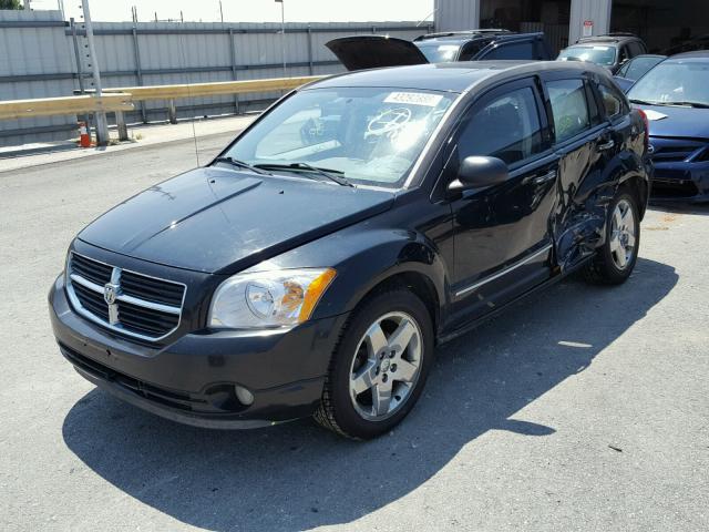 1B3HB78K17D150456 - 2007 DODGE CALIBER R/ BLACK photo 2