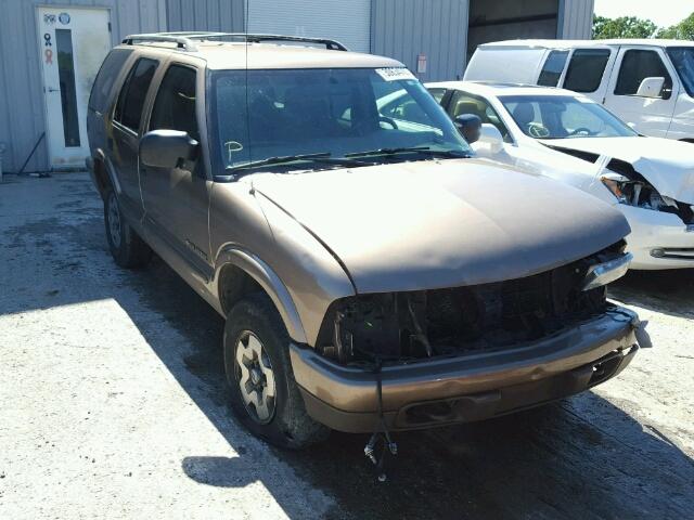 1GNDT13X74K158974 - 2004 CHEVROLET BLAZER BROWN photo 1