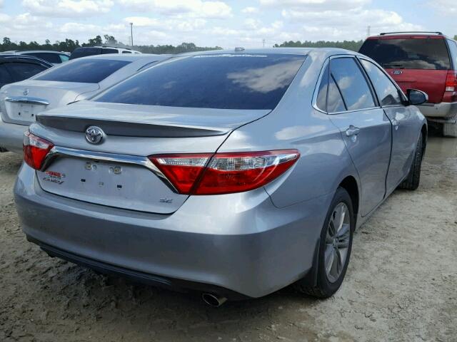 4T1BF1FK4GU209973 - 2016 TOYOTA CAMRY LE ვერცხლისფერი ფოტო 4