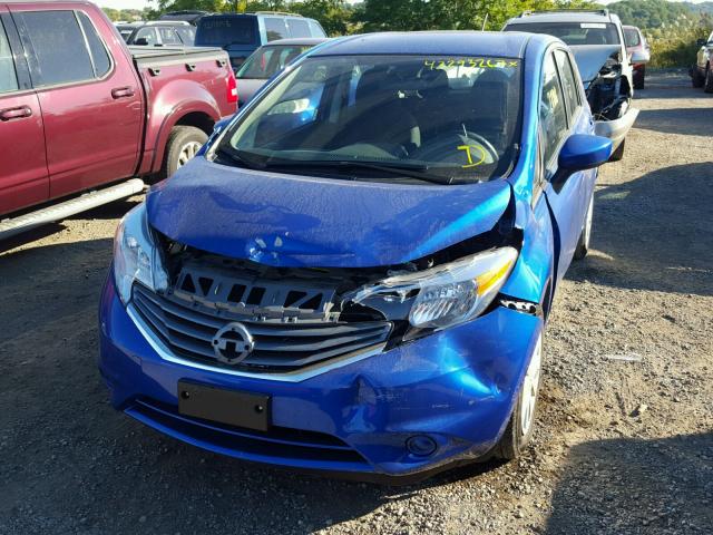 3N1CE2CP8FL440128 - 2015 NISSAN VERSA NOTE BLUE photo 2