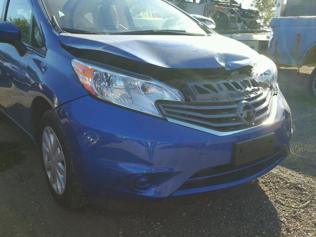 3N1CE2CP8FL440128 - 2015 NISSAN VERSA NOTE BLUE photo 9