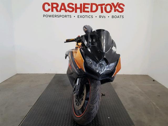 JS1GR7LA692101248 - 2009 SUZUKI GSX-R750 ORANGE photo 2