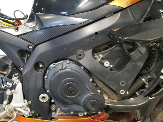 JS1GR7LA692101248 - 2009 SUZUKI GSX-R750 ORANGE photo 5