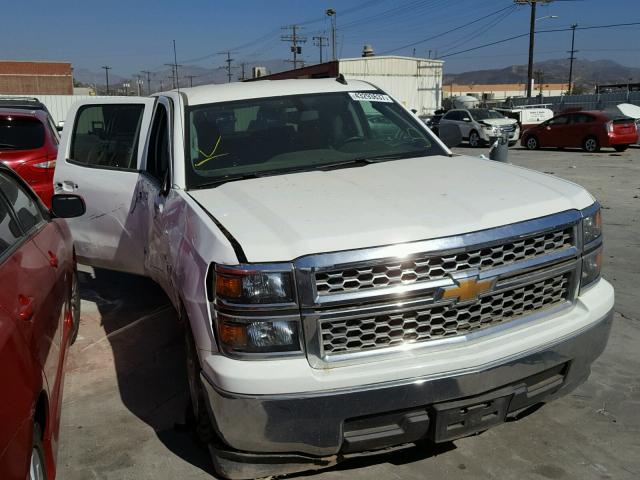 3GCPCREC8EG255575 - 2014 CHEVROLET SILVERADO WHITE photo 1