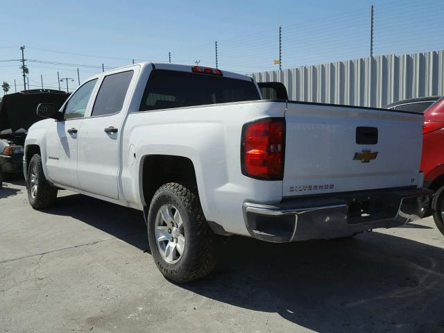 3GCPCREC8EG255575 - 2014 CHEVROLET SILVERADO WHITE photo 3