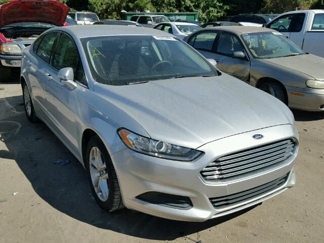 3FA6P0H77DR202966 - 2013 FORD FUSION SE SILVER photo 1