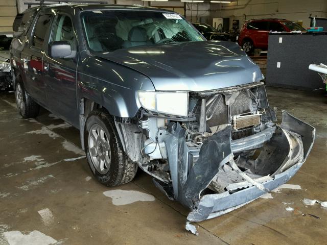 2HJYK16347H500278 - 2007 HONDA RIDGELINE BLUE photo 1