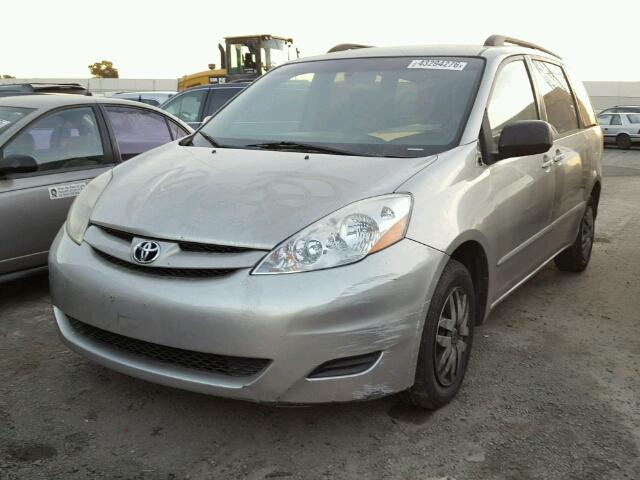 5TDZA23C46S442596 - 2006 TOYOTA SIENNA CE BEIGE photo 2