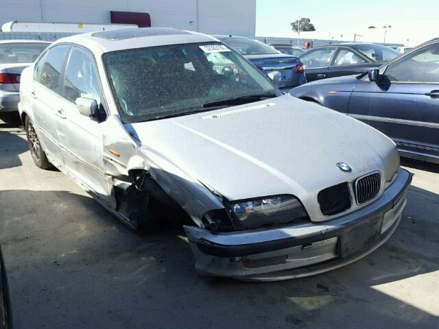 WBAAM5349YFR21062 - 2000 BMW 328 I SILVER photo 1