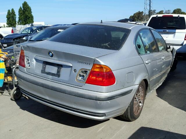 WBAAM5349YFR21062 - 2000 BMW 328 I SILVER photo 4