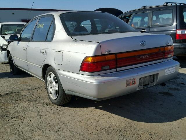 1NXAE00E6PZ039627 - 1993 TOYOTA COROLLA LE 灰色 照片 3