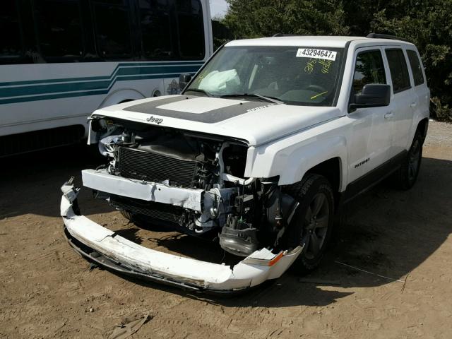 1C4NJRBB8GD627666 - 2016 JEEP PATRIOT SP WHITE photo 2