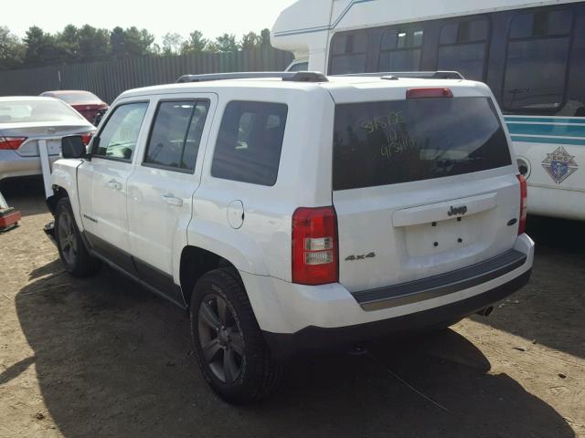 1C4NJRBB8GD627666 - 2016 JEEP PATRIOT SP WHITE photo 3