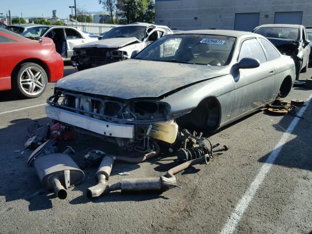 JT8JZ31C1N0004472 - 1992 LEXUS SC 300 GRAY photo 2