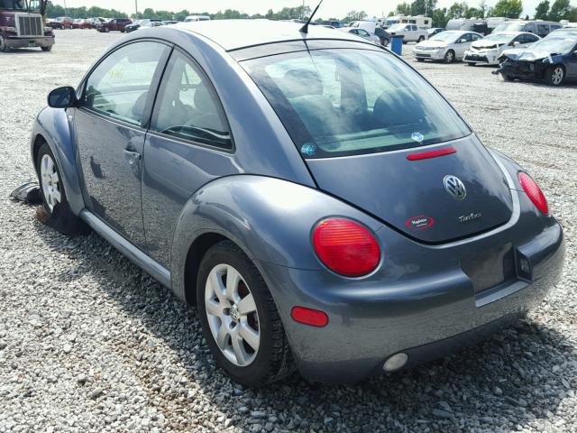 3VWDD21C33M425852 - 2003 VOLKSWAGEN NEW BEETLE 灰色 照片 3