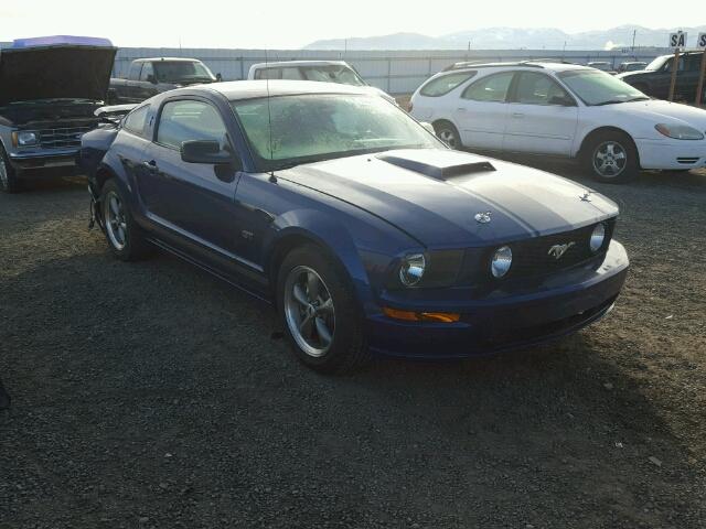 1ZVHT82H465114376 - 2006 FORD MUSTANG GT BLUE photo 1