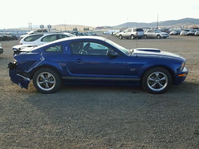 1ZVHT82H465114376 - 2006 FORD MUSTANG GT BLUE photo 9