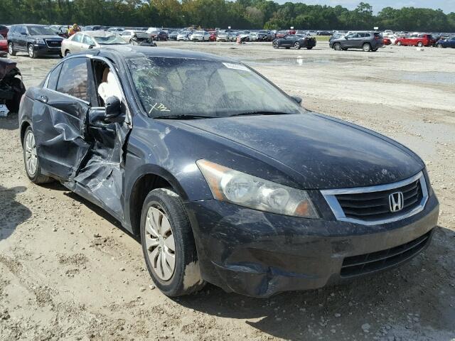 1HGCP2F36AA056138 - 2010 HONDA ACCORD LX BLACK photo 1