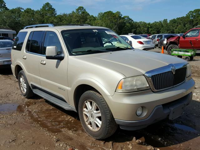 5LMEU68HX4ZJ44916 - 2004 LINCOLN AVIATOR 米色 照片 1