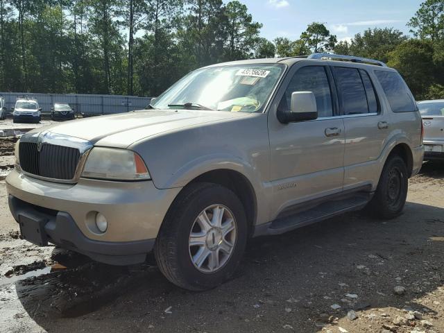 5LMEU68HX4ZJ44916 - 2004 LINCOLN AVIATOR 米色 照片 2