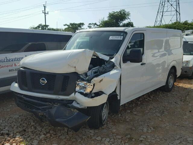 1N6BF0KM8HN806137 - 2017 NISSAN NV 1500 S WHITE photo 2