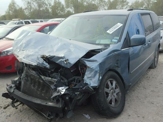 2A4RR5DX0AR343605 - 2010 CHRYSLER TOWN & COU 蓝色 照片 2